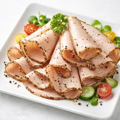 Boars head cracked pepper mill turkey