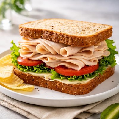 Boars head turkey sandwich