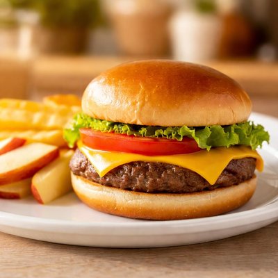 Bob evans kids cheese burger