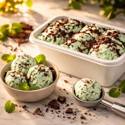 Bofrost chocolate mint icecream