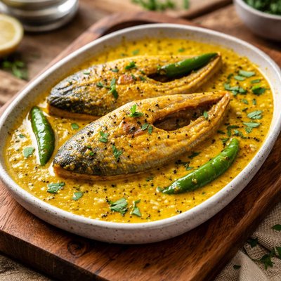 Boil sorse ilish fish