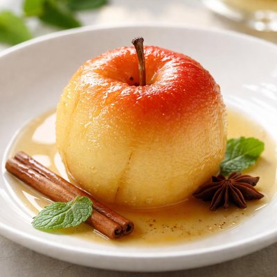 Boiled apple