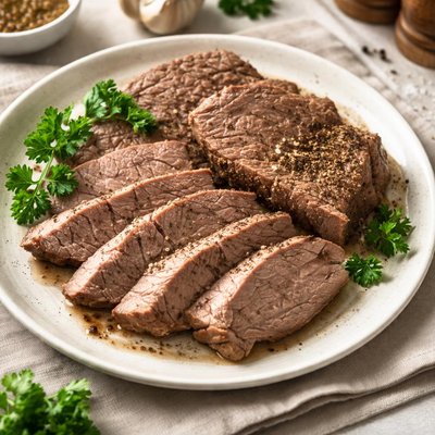 Boiled beef rump