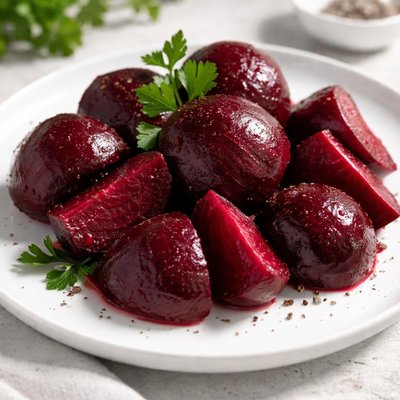Boiled beets