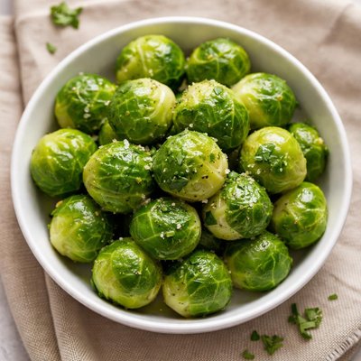 Boiled brussel sprouts