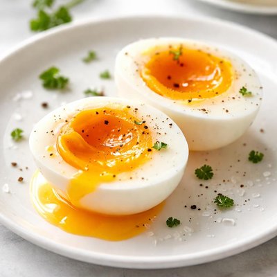 Boiled egg yolk