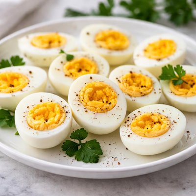 Boiled eggs