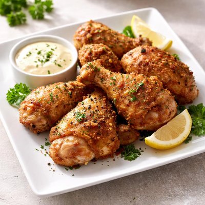 Boiled fried chicken