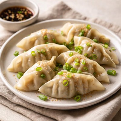 Boiled gyoza