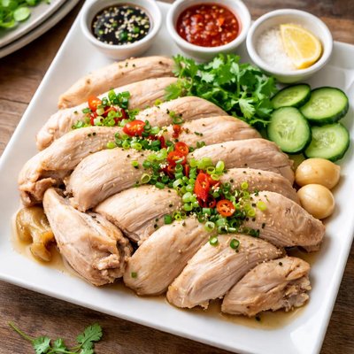 Boiled korean chicken