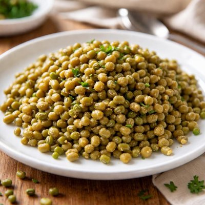 Boiled mung beans