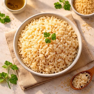 Boiled parboiled rice