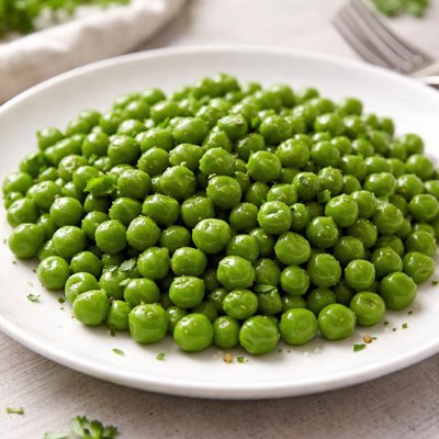 Boiled peas
