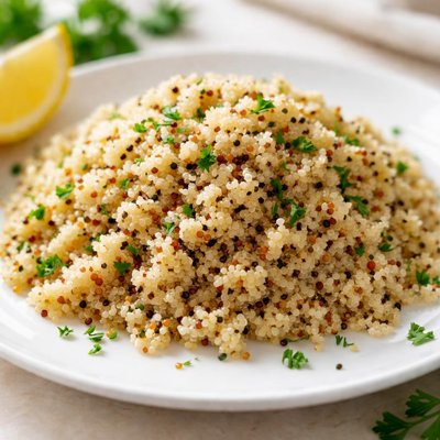 Boiled quinoa