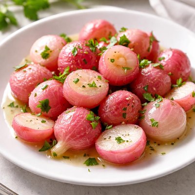 Boiled radish