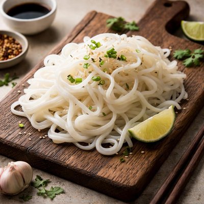 Boiled rice noodles