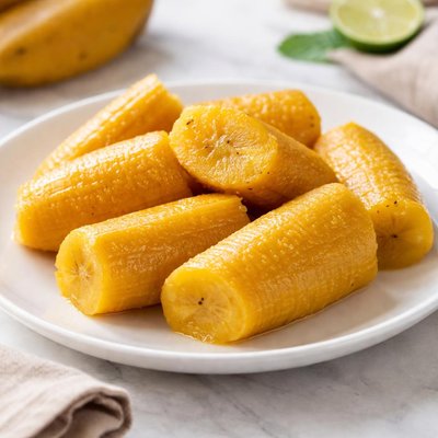 Boiled ripe plantain