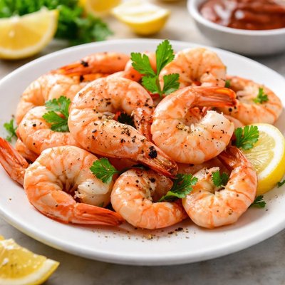 Boiled shrimp