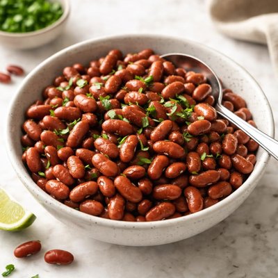 Boiled small rajma