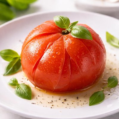 Boiled tomato