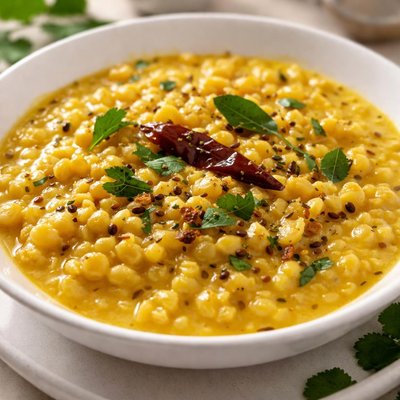 Boiled toor dal