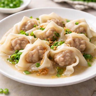 Boiled wonton