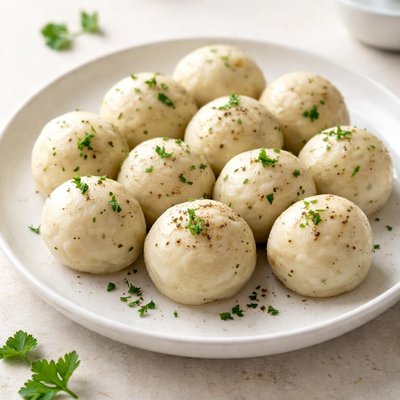 Boiled yam balls