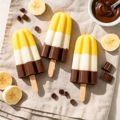 Bomb pop banana fudge