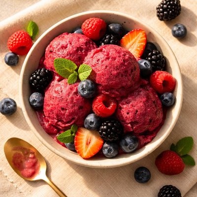 Bombar mixed berry sorbet
