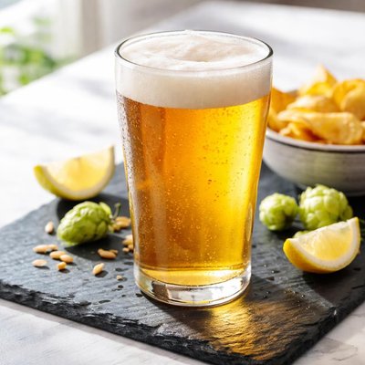 Bombshell blonde beer