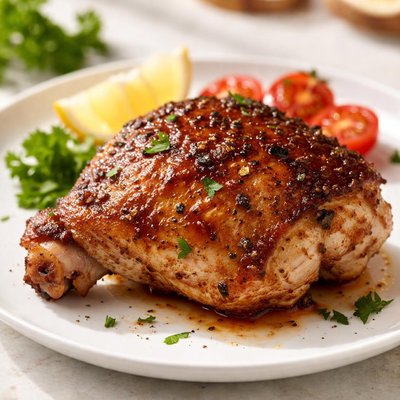 Bone-in chicken thigh