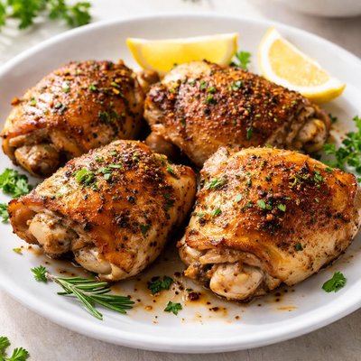 Bone-in chicken thighs