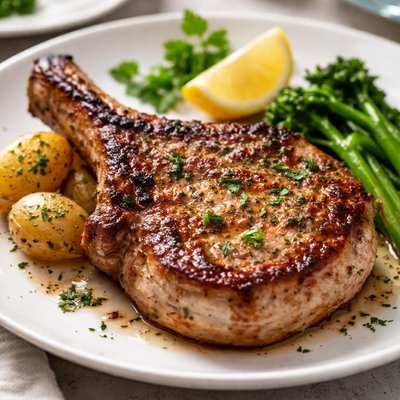 Bone-in pork chop