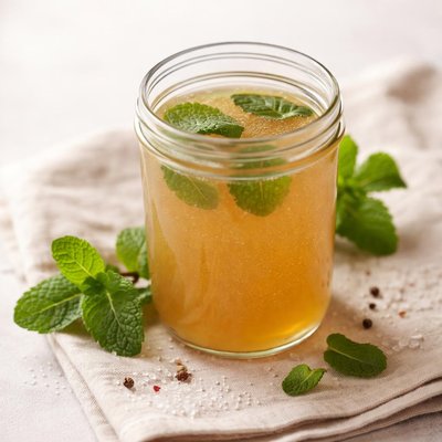 Bone broth binafide mint
