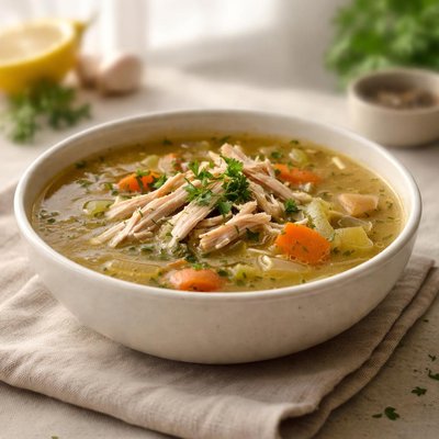 Bone broth chicken