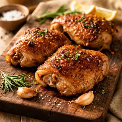 Bone in chicken thigh