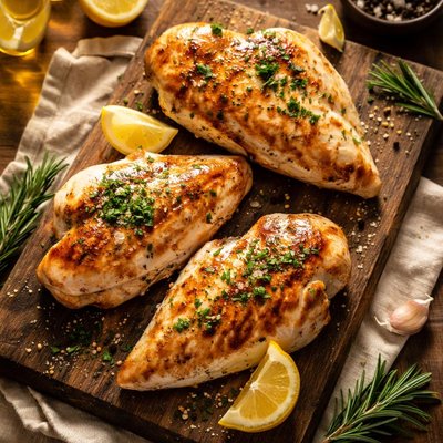 Bone in skinless chicken breast