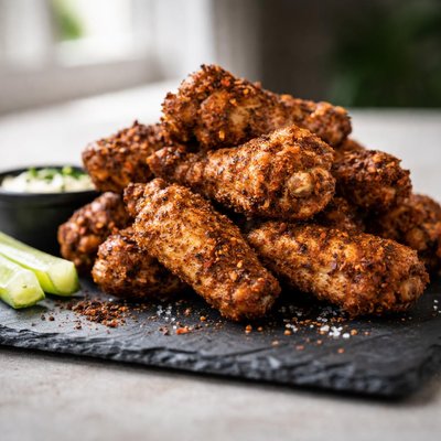 Bone in wings dry rub