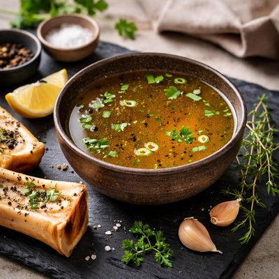 Bone marrow broth
