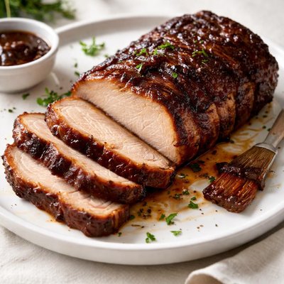 Boneless bbq roast pork