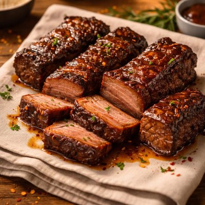 Boneless beef ribs