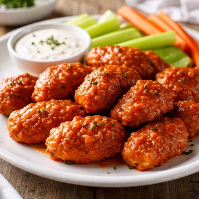 Boneless buffalo wings