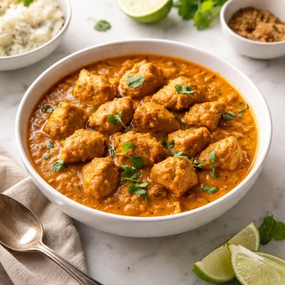 Boneless chicken curry