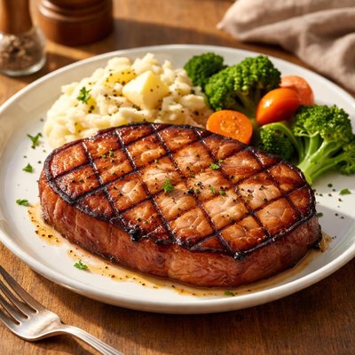 Boneless ham steak