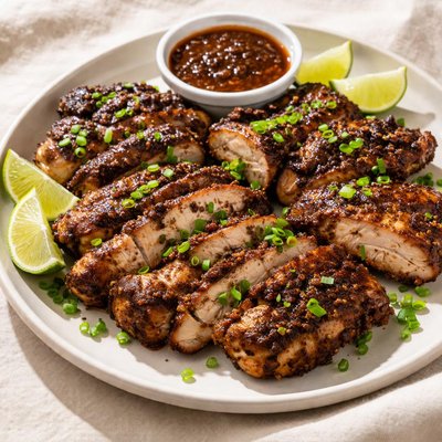Boneless jerk chicken