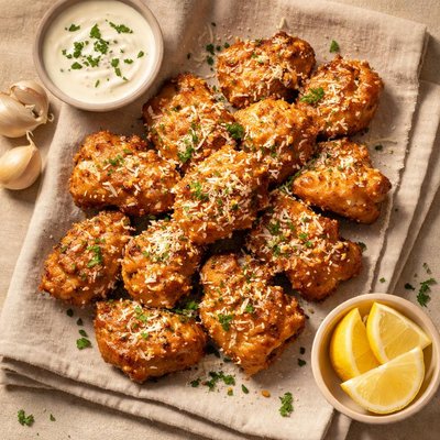 Boneless parmesan garlic wings
