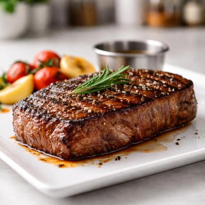Boneless rib eye steak
