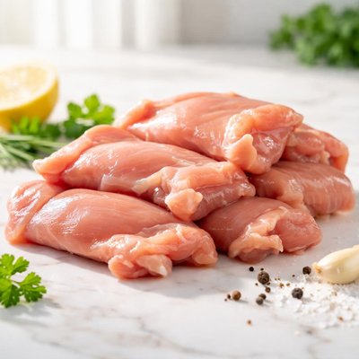 Boneless ski less chicken thigh