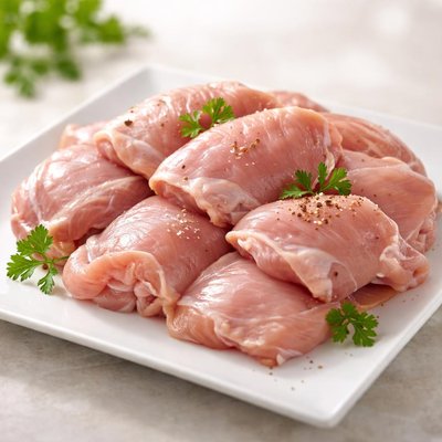 Boneless skinless chicken thigh meat