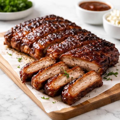 Boneless st louis-style spare rib